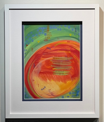 Orb from Inner Space - Heartful Art by Raphaella Vaisseau